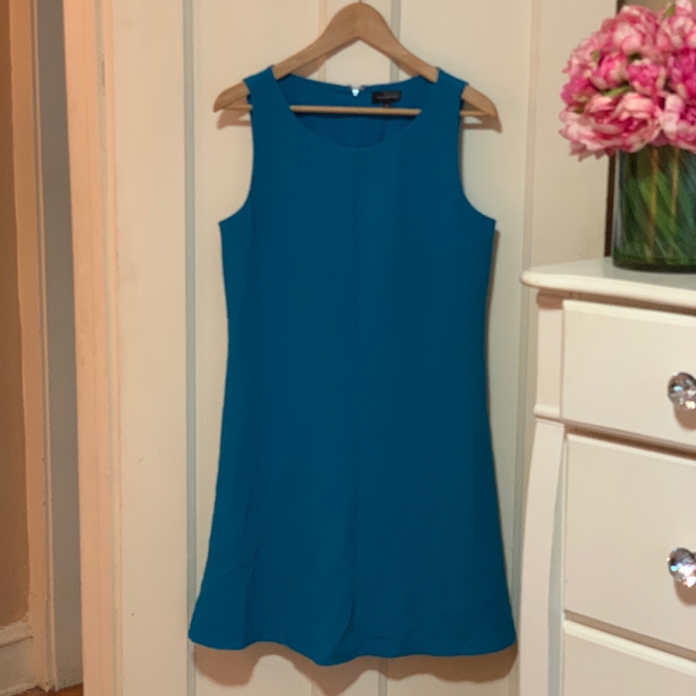 Fully Lined Limited Blue Dress